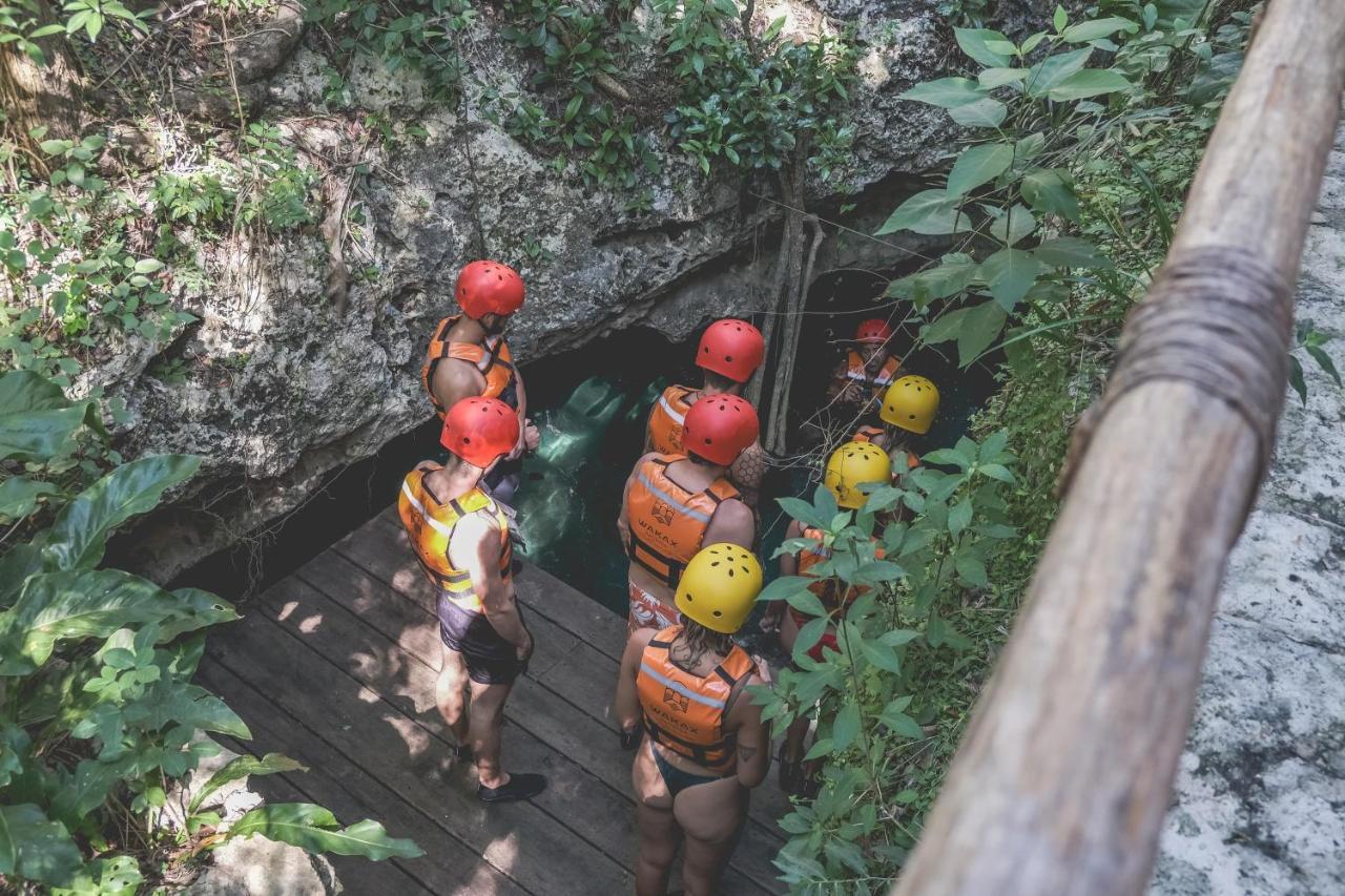 Wakax Hacienda - Cenote & Boutique Hotel Tulum Exteriör bild