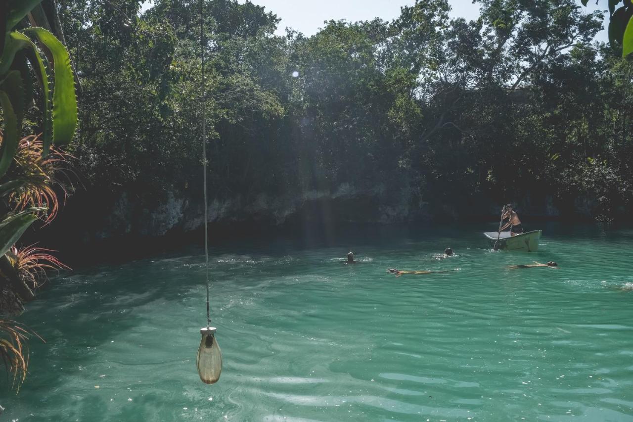 Wakax Hacienda - Cenote & Boutique Hotel Tulum Exteriör bild